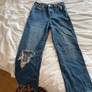 RSQ wide leg girls jeans